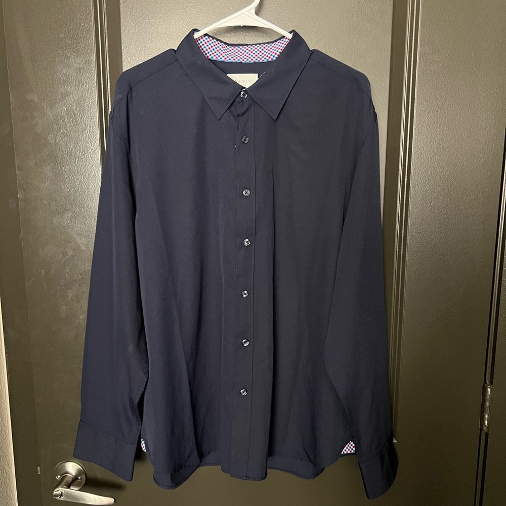 NWT Construct button up dress shirt